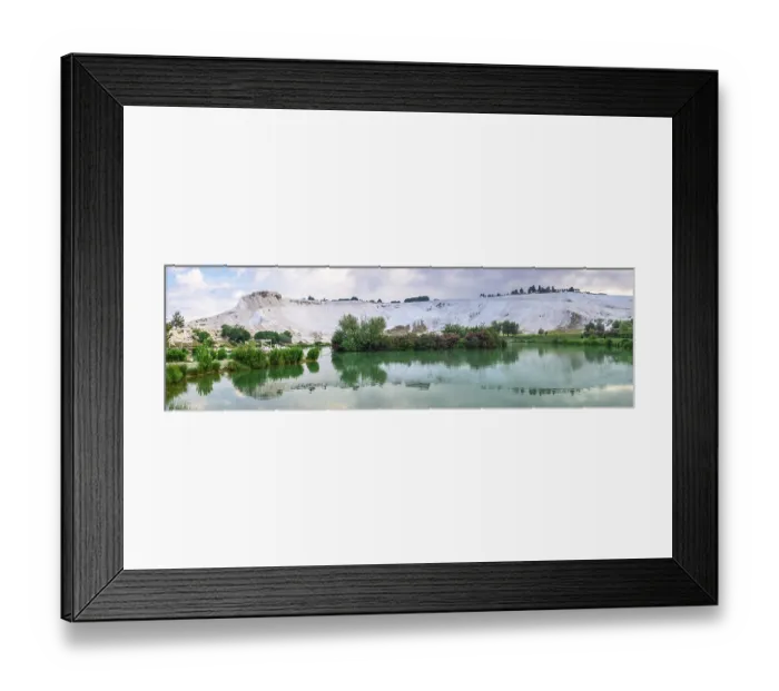 Framed Print : Pamukkale, Turkey - 07.15 Framed Print : Pamukkale, Turkey - 07.15