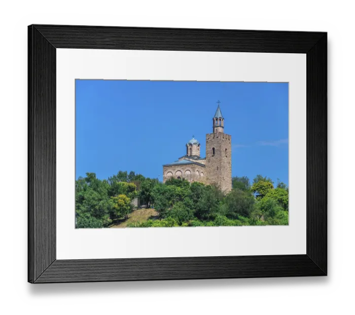 Framed Print : Patriarchal Cathedral of the Holy Ascension of God in the Tsarevets fortress of Veliko Tarnovo
