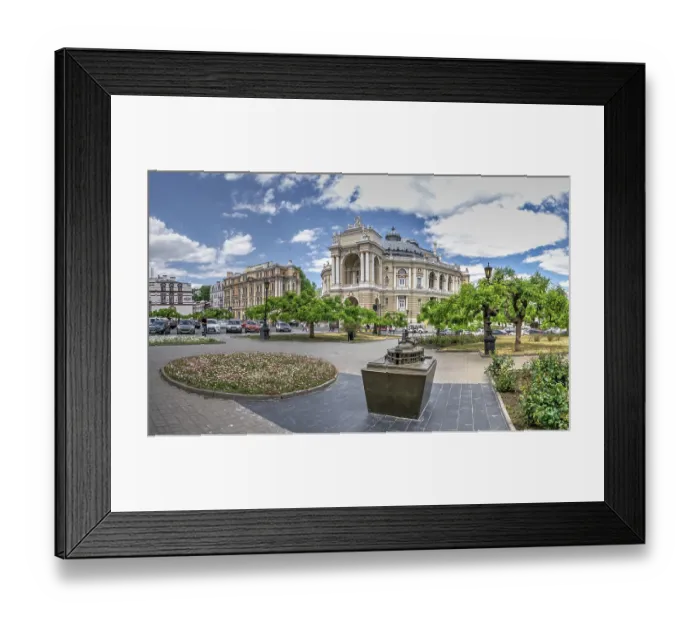 Framed Print : Odessa, Ukraine 22.05.2020. Odessa Opera and Ballet House in Ukraine on a sunny spring day Framed Print : Odessa, Ukraine 22.05.2020. Odessa Opera and Ballet House in Ukraine on a sunny spring day