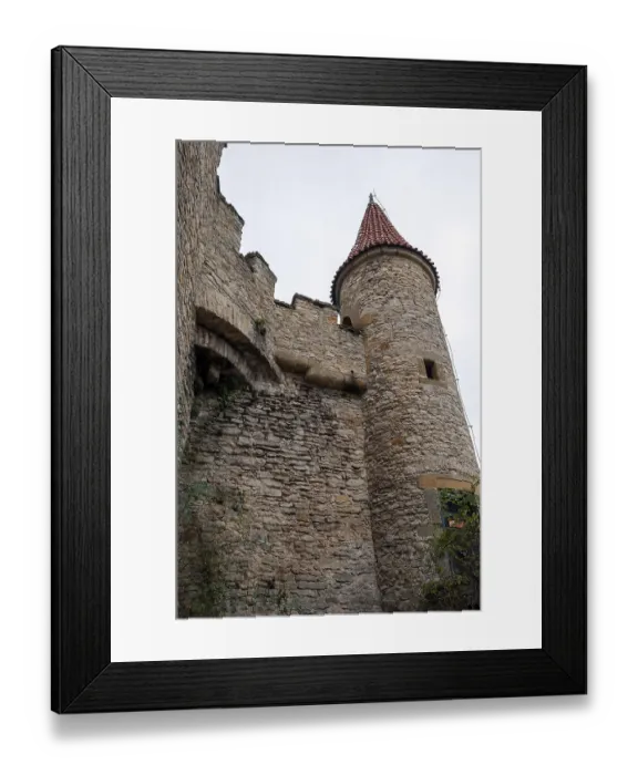 Framed Print : Medieval Kokorin castle in the Czech Republic