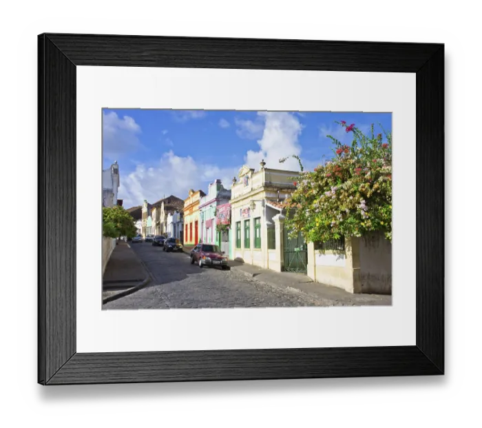 Framed Print : Olinda, Brazil, South America