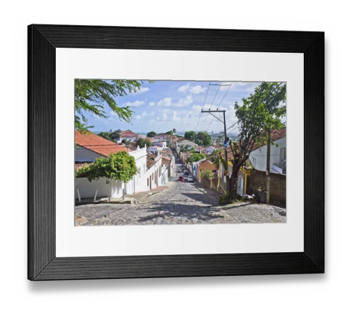 Framed Print : Olinda, Brazil, South America Framed Print : Olinda, Brazil, South America