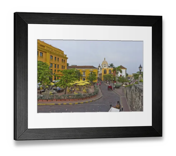 Framed Print : Cartagena, Colombia, South America