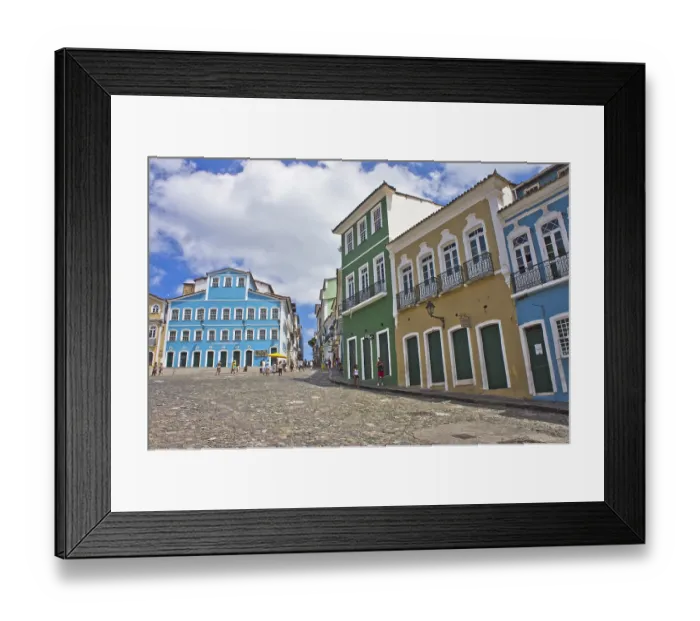 Framed Print : Salvador de Bahia, Brazil, South America Framed Print : Salvador de Bahia, Brazil, South America