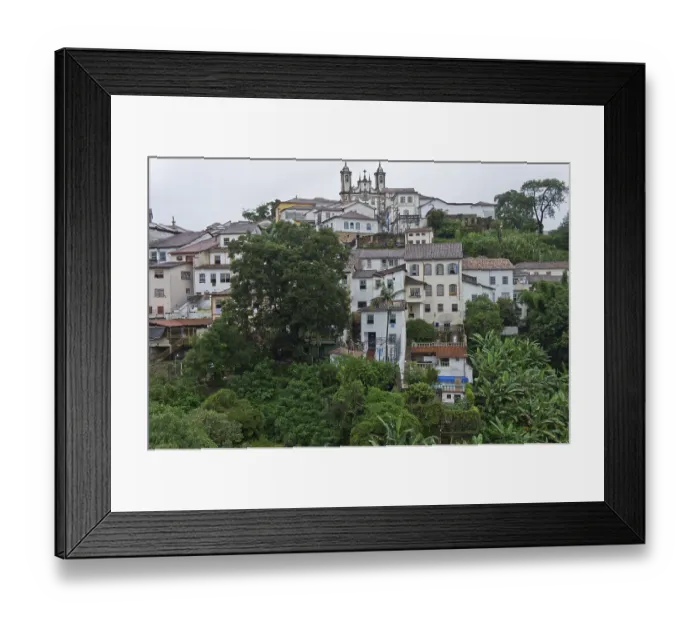 Framed Print : Ouro Preto, Brazil, South America Framed Print : Ouro Preto, Brazil, South America