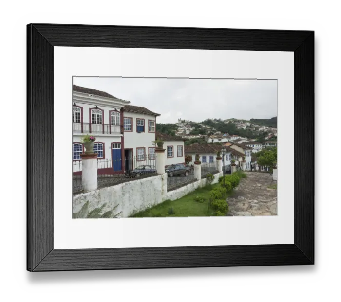 Framed Print : Ouro Preto, Brazil, South America Framed Print : Ouro Preto, Brazil, South America