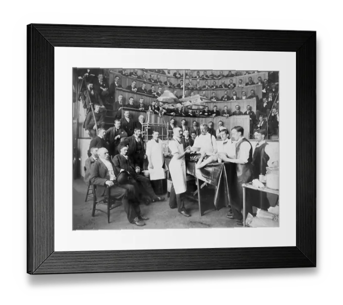Framed Print : Bellevue Hospital, William MacCormac Framed Print : Bellevue Hospital, William MacCormac