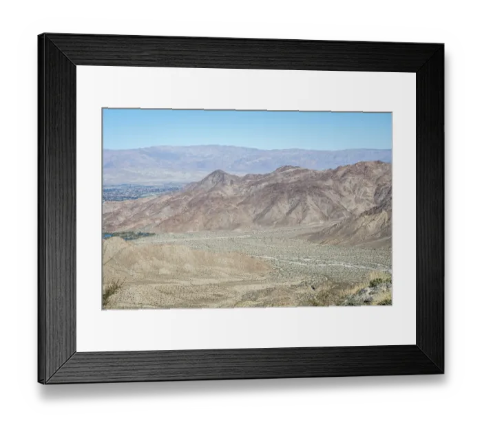 Framed Print : Epic mountain landscape scenery from the Scenic Highway 74 of the park