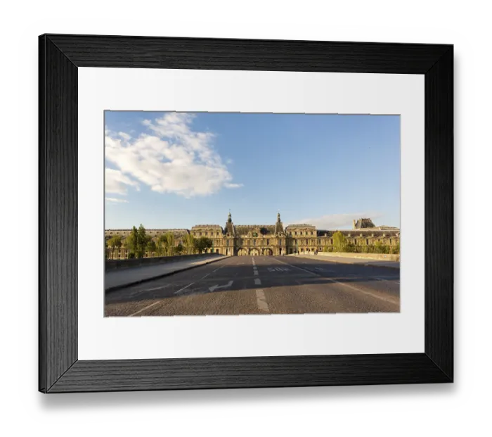 Framed Print : Street of Paris.almost every street of Paris full of historical architectures and landmarks