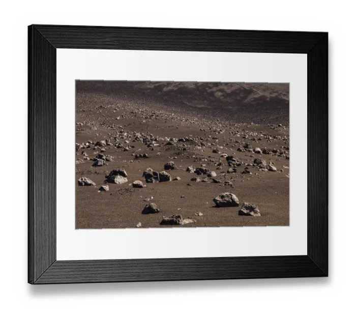 Framed Print : A north side of the volcano Pico do Fogo on the Cape Verde Islands