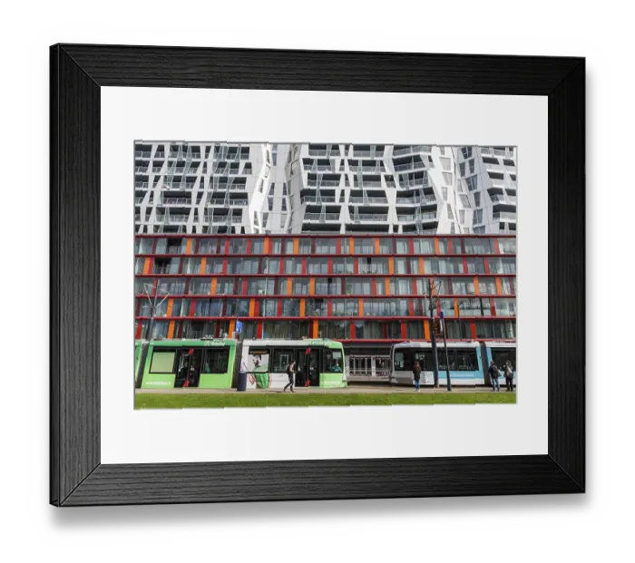 Framed Print : Rotterdam, The Netherlands - March 10