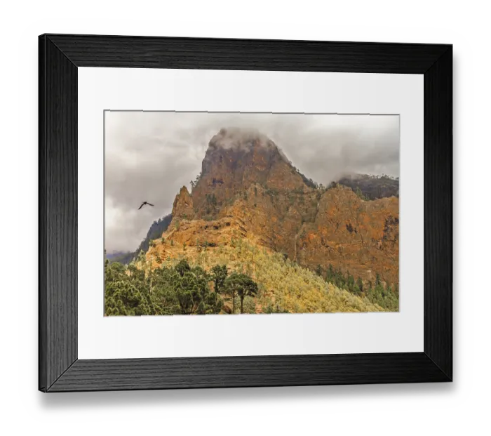 Framed Print : Caldera de Taburiente national Park La Palma Spain Framed Print : Caldera de Taburiente national Park La Palma Spain