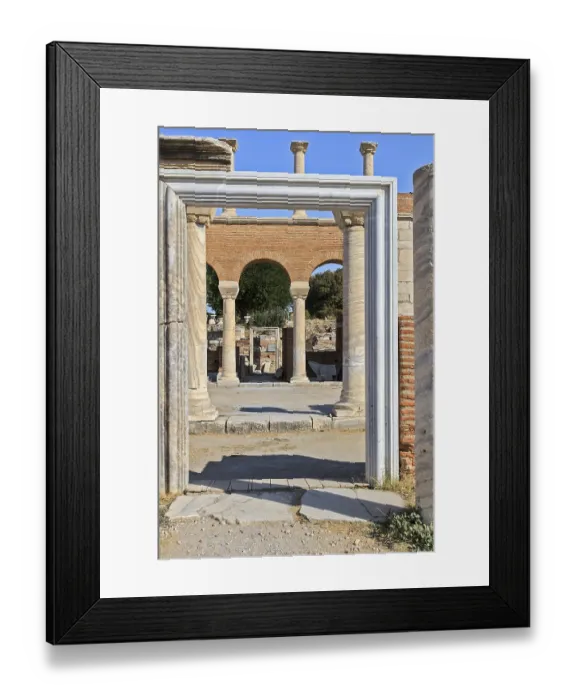 Framed Print : The Basilica of Saint John Turkey