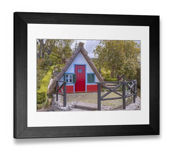 Framed Print : Monte Palace Tropical Garden Madeira Portugal