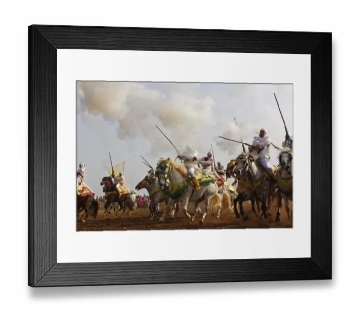 Framed Print : EL JADIDAH, CASABLANCA, MOROCCO - August 02