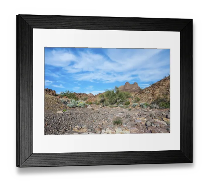 Framed Print : Epic mountain landscape scenery from the walking trail Muggins Mountain
