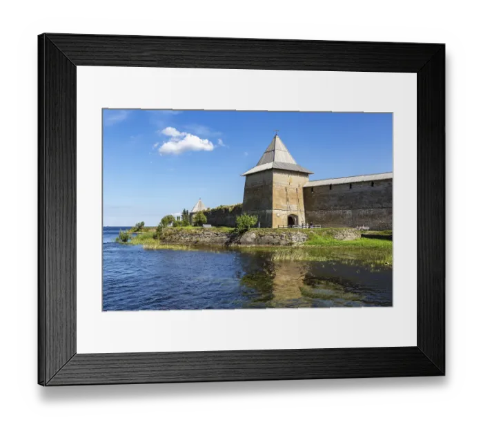 Framed Print : Shlisselburg, Russia - August 8