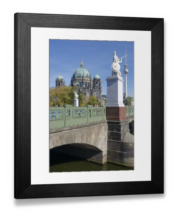 Framed Print : View of Berlin Cathedral, Museum Island