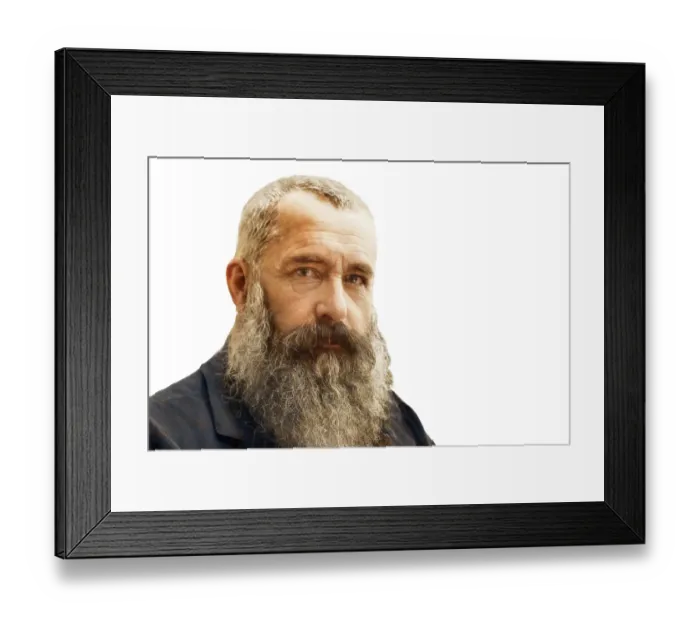 Framed Print : Claude Monet, 1840 - 1926 Framed Print : Claude Monet, 1840 - 1926