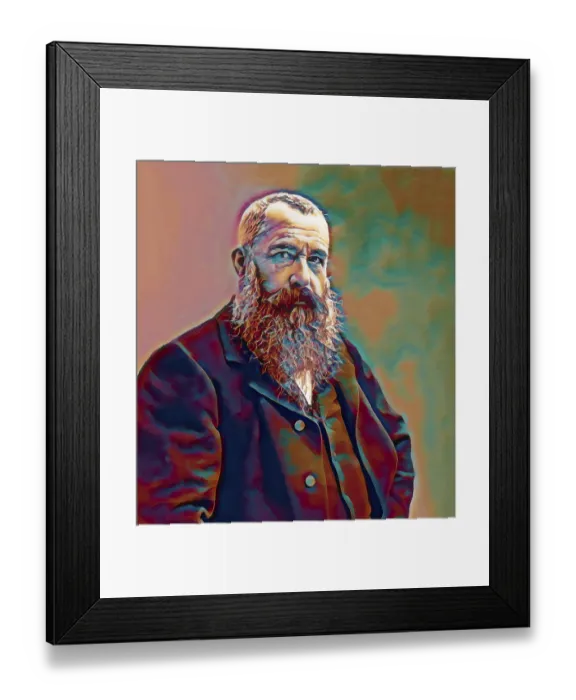 Framed Print : Claude Monet, 1840 - 1926 Framed Print : Claude Monet, 1840 - 1926