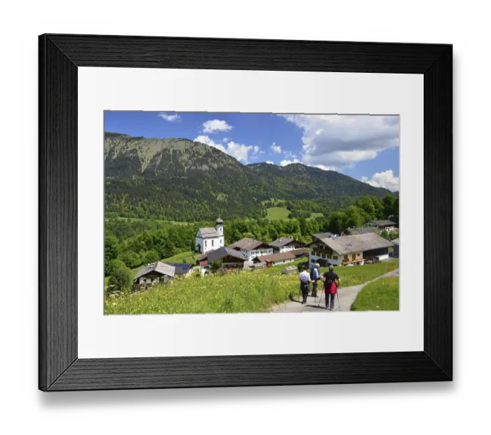 Framed Print : Germany, Bavaria, Werdenfels, district Framed Print : Germany, Bavaria, Werdenfels, district
