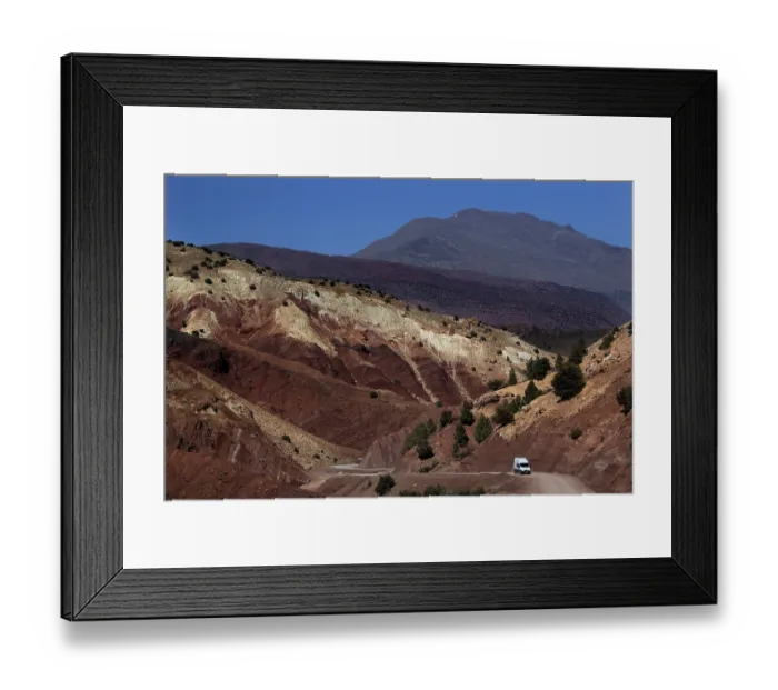 Framed Print : Impressive gorge and mountains in the Assaka Valley near Ounilla Framed Print : Impressive gorge and mountains in the Assaka Valley near Ounilla