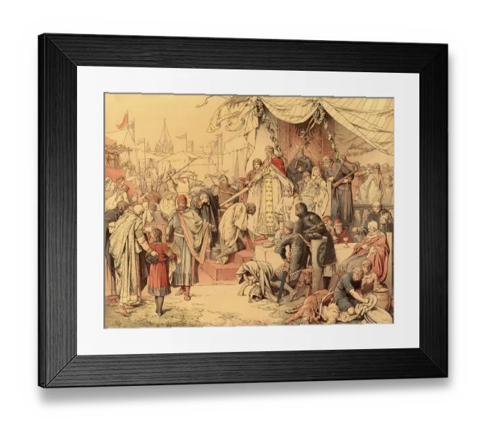 Framed Print : The Diet of Pentecost, Reichstag at Pentecost Framed Print : The Diet of Pentecost, Reichstag at Pentecost