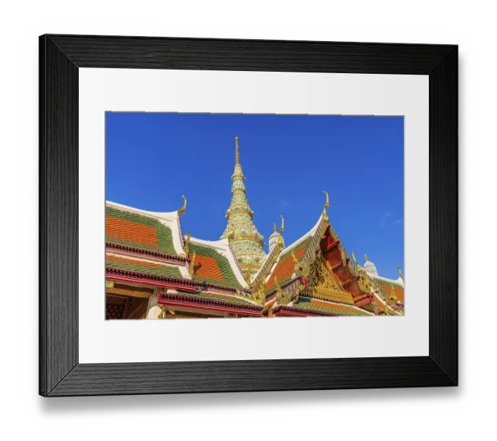 Framed Print : The Grand Royal Palace, Wat Phra Kaeo Buddhist Temple Framed Print : The Grand Royal Palace, Wat Phra Kaeo Buddhist Temple