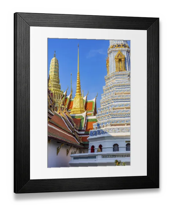 Framed Print : The Grand Royal Palace, Wat Phra Kaeo Buddhist Temple Framed Print : The Grand Royal Palace, Wat Phra Kaeo Buddhist Temple