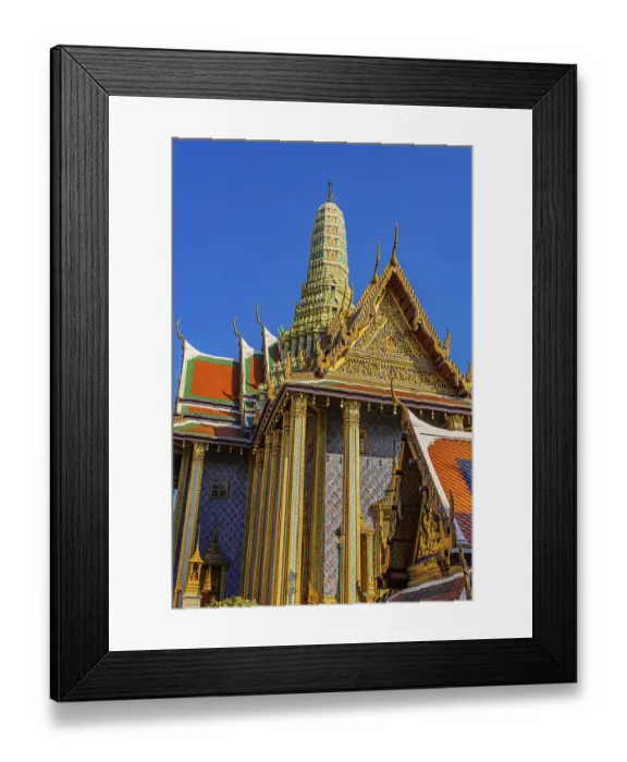 Framed Print : The Grand Royal Palace, Wat Phra Kaeo Buddhist Temple Framed Print : The Grand Royal Palace, Wat Phra Kaeo Buddhist Temple