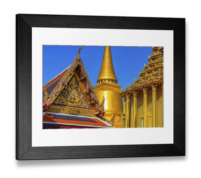 Framed Print : The Grand Royal Palace, Wat Phra Kaeo Buddhist Temple Framed Print : The Grand Royal Palace, Wat Phra Kaeo Buddhist Temple