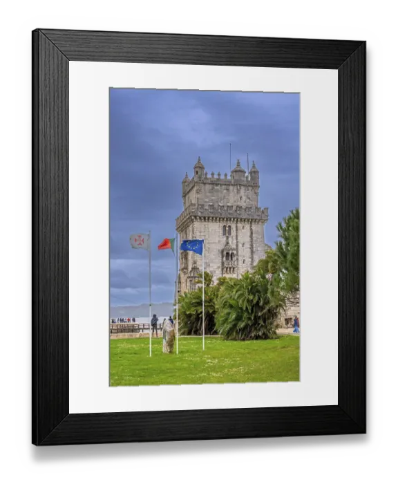 Framed Print : Tower of Saint Vincent / Torre de Belem Framed Print : Tower of Saint Vincent / Torre de Belem