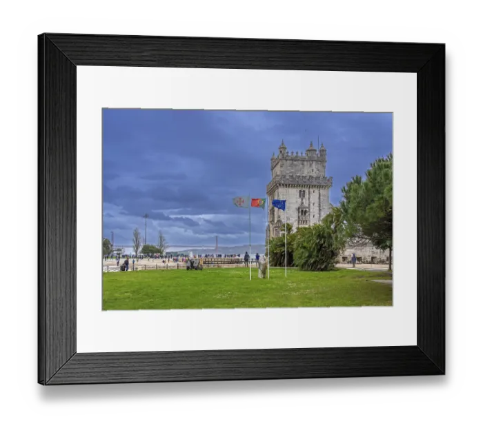 Framed Print : Tower of Saint Vincent / Torre de Belem Framed Print : Tower of Saint Vincent / Torre de Belem