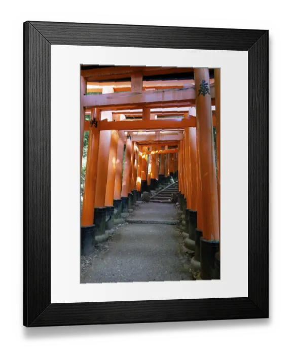 Framed Print : Torii, Fushimi Inari Shrine, Kyoto Framed Print : Torii, Fushimi Inari Shrine, Kyoto