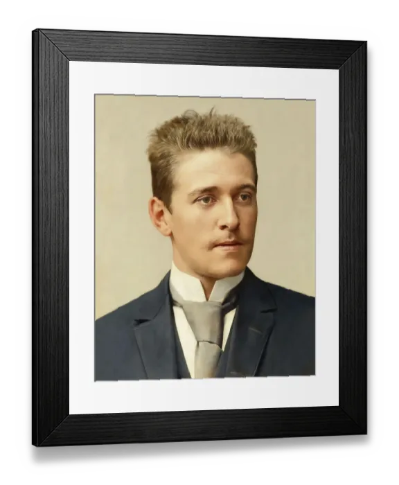 Framed Print : Hugo von Hofmannsthal, 1874-1929
