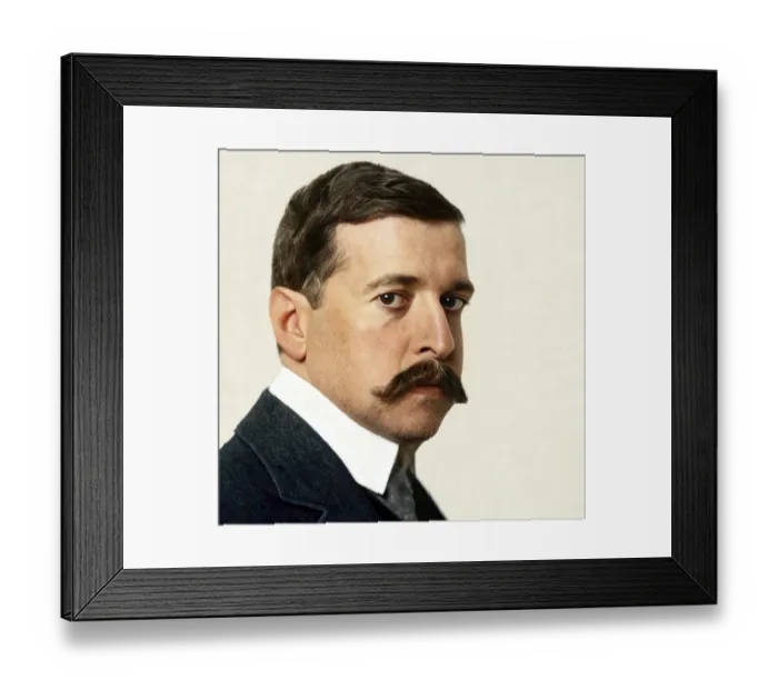 Framed Print : Hugo von Hofmannsthal, 1874-1929