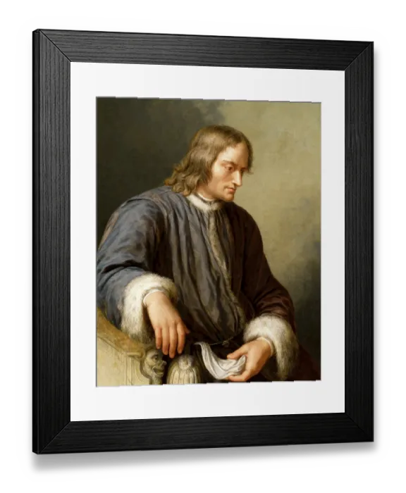 Framed Print : Portrait of Lorenzo I de Medici Framed Print : Portrait of Lorenzo I de Medici