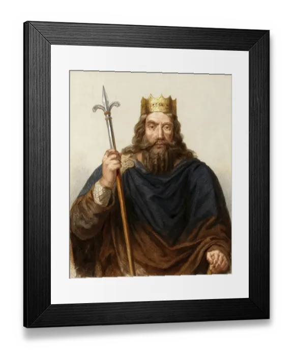 Framed Print : Clovis, Chlodovechus, Chlodwig I Framed Print : Clovis, Chlodovechus, Chlodwig I