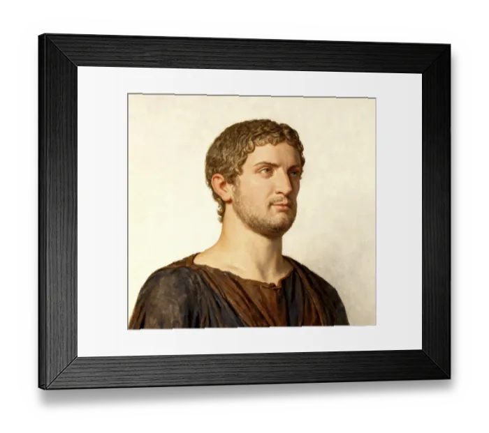 Framed Print : Hadrian or Publius Aelius Hadrianus Augustus Framed Print : Hadrian or Publius Aelius Hadrianus Augustus