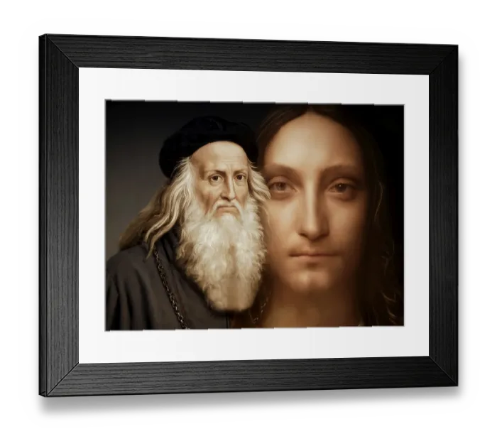 Framed Print : Leonardo da Vinci, 1452 - 1519 Framed Print : Leonardo da Vinci, 1452 - 1519