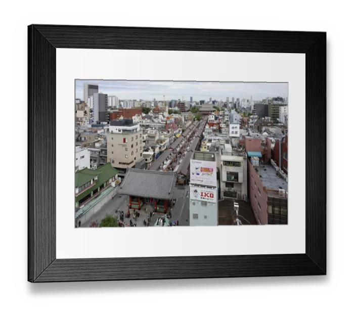 Framed Print : Senso-ji Temple, Tokyo, Japan