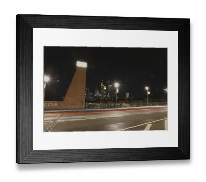 Framed Print : Cityscape and skyline of a modern metropolis