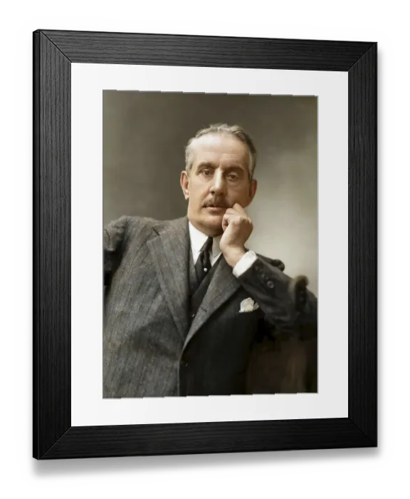 Framed Print : Giacomo Puccini, 1858 -1924