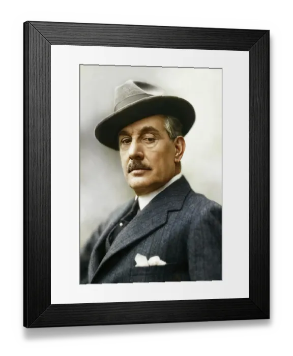 Framed Print : Giacomo Puccini, 1858 -1924 Framed Print : Giacomo Puccini, 1858 -1924