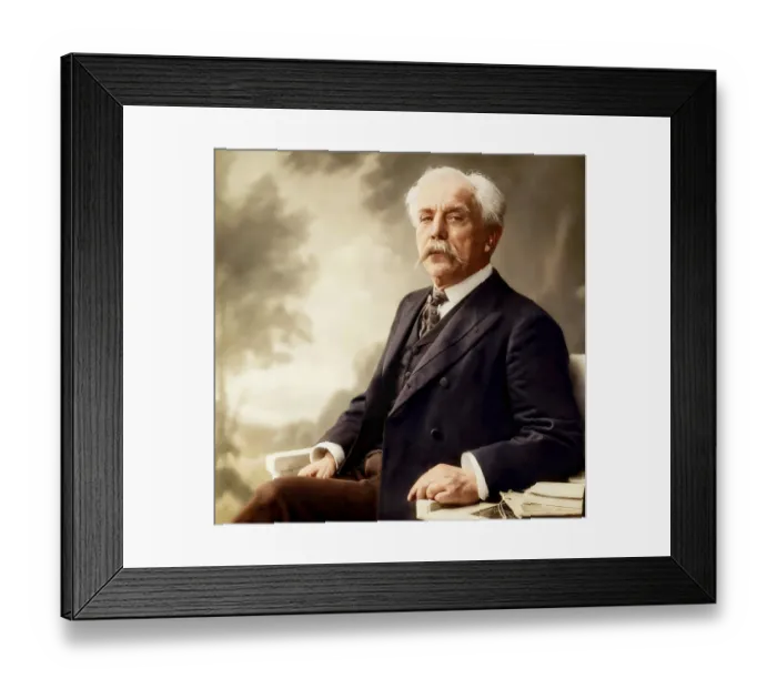 Framed Print : Portrait of Gabriel Urbain Faure Framed Print : Portrait of Gabriel Urbain Faure