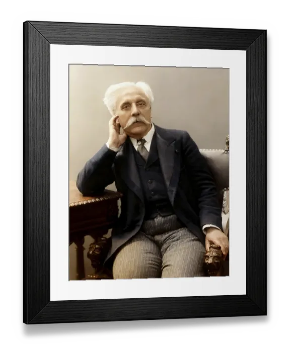 Framed Print : Gabriel Faure, 1845 - 1924