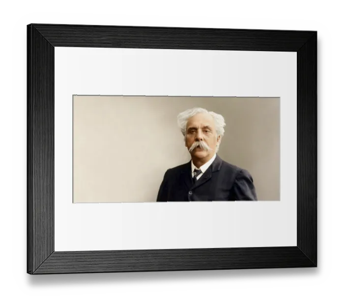 Framed Print : Gabriel Faure, 1845 - 1924