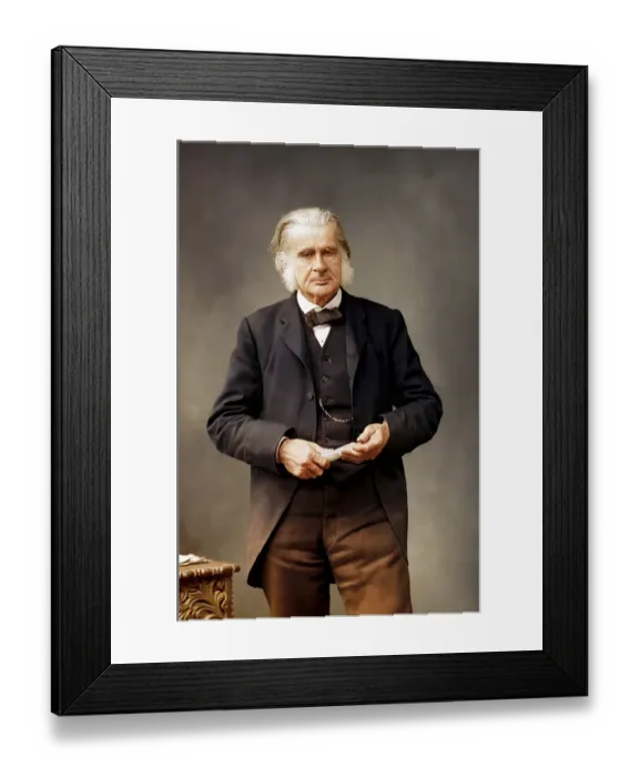 Framed Print : Thomas Henry Huxley, 1825 - 1895