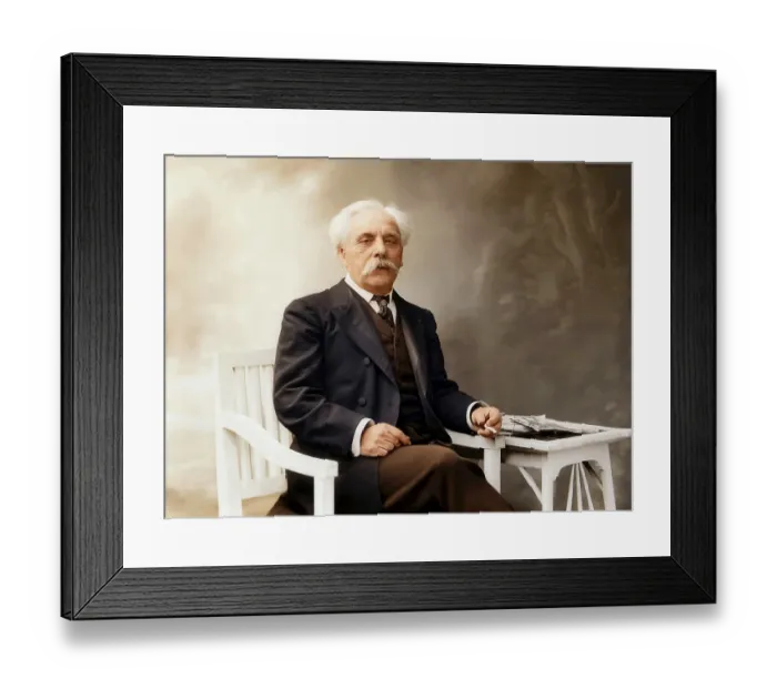 Framed Print : Portrait of Gabriel Urbain Faure Framed Print : Portrait of Gabriel Urbain Faure