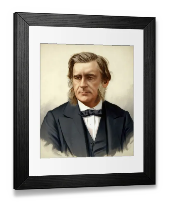 Framed Print : Thomas Henry Huxley, 1825 - 1895 Framed Print : Thomas Henry Huxley, 1825 - 1895